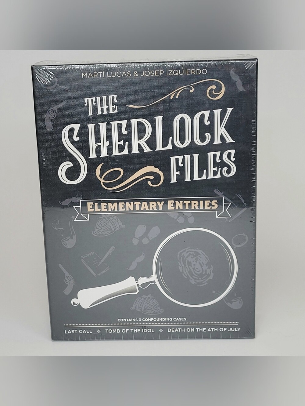 The Sherlock Files Elementary Entries Card game Indie Boards & Cards NEW